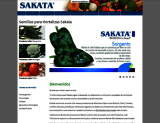 sakata.com.mx screenshot