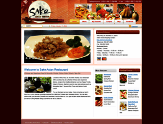 sakeasianbistro.com screenshot
