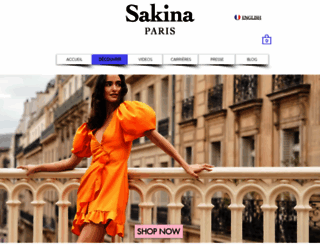 sakinaparis.com screenshot