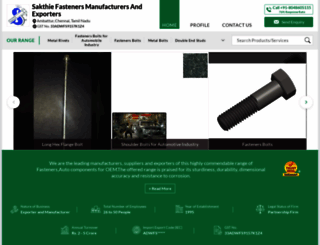 sakthiefasteners.com screenshot