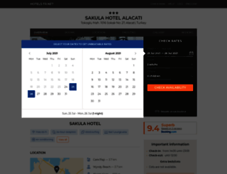 sakula-otel.cesme.hotels-tr.net screenshot
