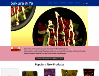 sakura-yajapanesemart.com screenshot