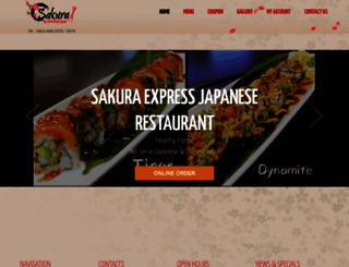 sakuraexpressqc.com screenshot