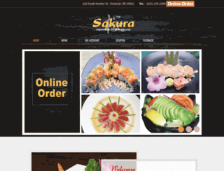 sakuraoshkosh.com screenshot