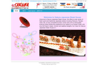 sakurapearland.com screenshot