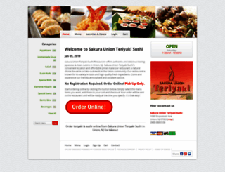sakuraunionnj.com screenshot