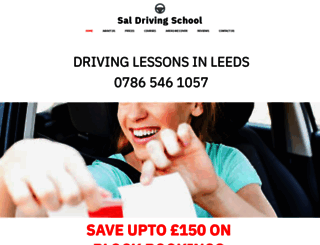 sal-drivingschool.co.uk screenshot