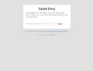 saladenvy.com screenshot