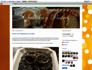 saladosypostres.blogspot.com.es screenshot