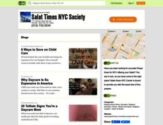 salahtimesnyc.hub.biz screenshot