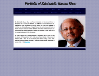 salahuddinkasemkhan.com screenshot