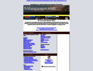salanguages.com screenshot