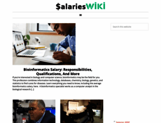 salarieswiki.com screenshot