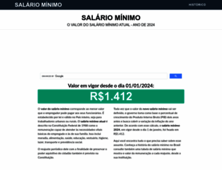 salariominimo.net.br screenshot