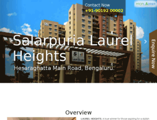 salarpuria-laurelheights.call-now.co.in screenshot