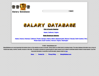 salarydatabase.com screenshot