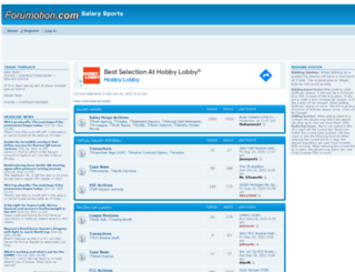 salarysports.forumotion.net screenshot