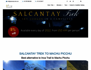 salcantay-trek.com screenshot