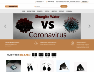 sale-shungite.com screenshot