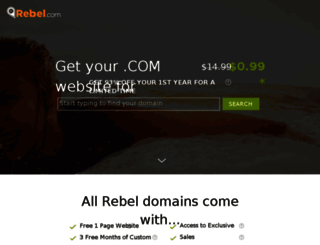 sale.rebel.com screenshot