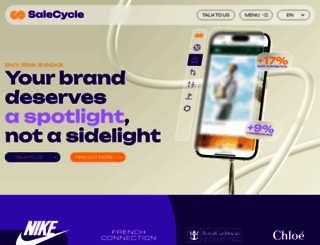 salecycle.com screenshot