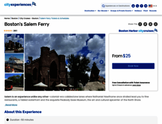 salemferry.com screenshot