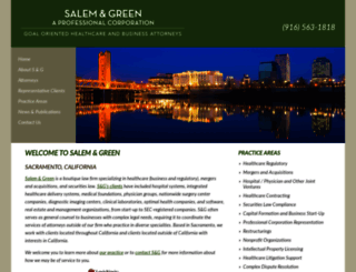 salemgreen.com screenshot