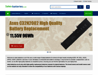 sales-batteries.co.uk screenshot