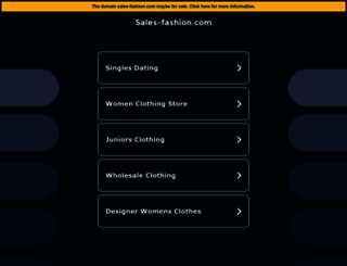sales-fashion.com screenshot