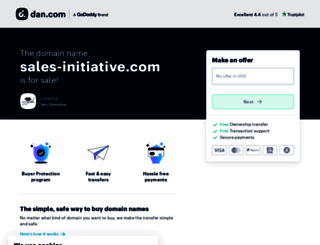 sales-initiative.com screenshot