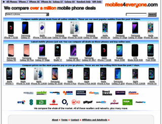sales.mobiles4everyone.com screenshot