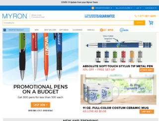 sales.myron.com screenshot
