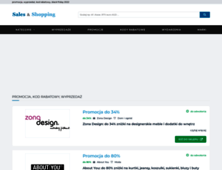 salesandshopping.pl screenshot