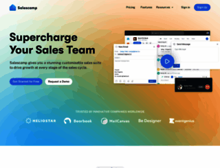 salescamp.webflow.io screenshot