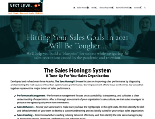 saleshoningsystem.com screenshot