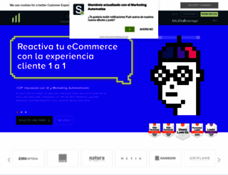 salesmanago.es screenshot