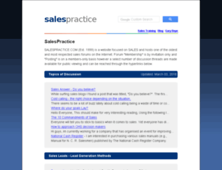 salespractice.com screenshot