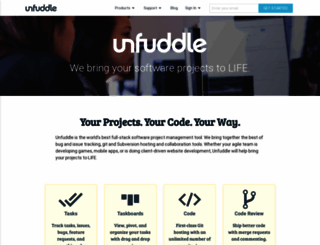 salesramp.unfuddle.com screenshot
