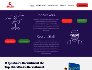 salesrecruitment.org screenshot