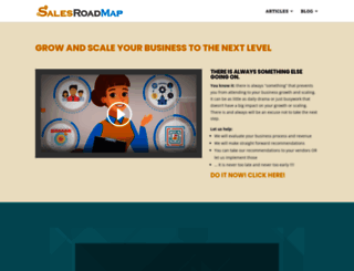 salesroadmaps.com screenshot