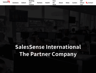 salessense.ie screenshot
