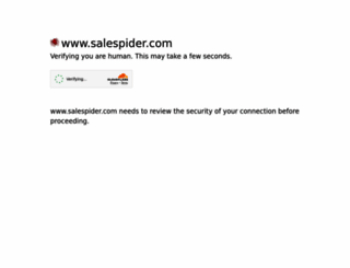 salesspider.com screenshot