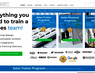 salestrainingexperts.ca screenshot