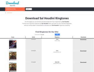 salhoudini.download-ringtone.com screenshot