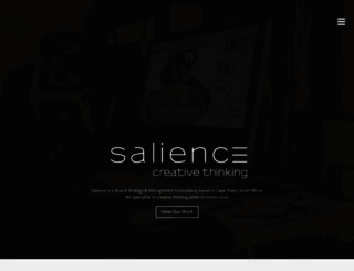 salience.co.za screenshot