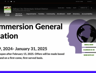 salinascityesd.org screenshot