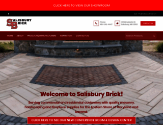 salisburybrick.com screenshot