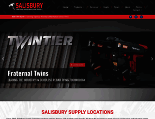 salisburyco.com screenshot
