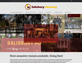 salisburyhousing.com screenshot