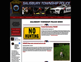 salisburypolice.org screenshot